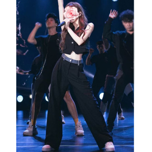 原439 牛仔高腰阔腿直筒长裤 特惠239 王心凌同款 25新款 不退不换