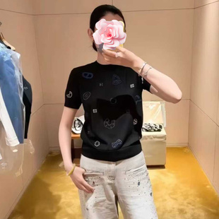 原439 薄羊毛针织衫 特惠269 双面定位马术提花 25新款 不退不换