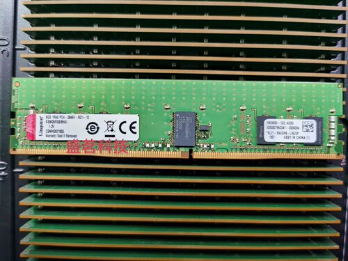 金士顿8G 1RX8 2666 RDIMM KSM26RS8/8HAI 9965690-002服务器内存