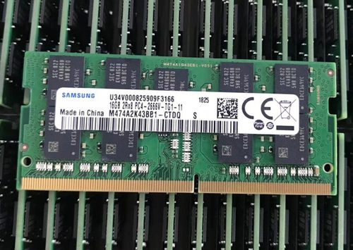 三星16G DDR4 2666 ECC笔记本内存条P72 P52群晖M474A2K43BB1-CTD