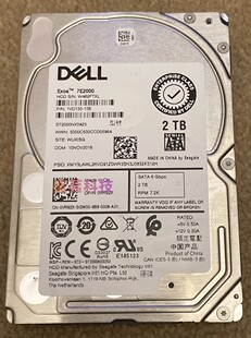 DELL ST2000NX0423 0VR92X 2T 7.2K 2.5 SATA R640/740服务器硬盘