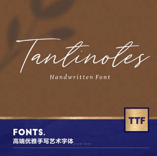 国外高端优雅艺术婚礼视频手写英文字体font设计素材