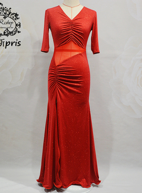 伊西斯pris2019秋冬新品肚皮舞大师班服团服连体遮肚练功服演出服