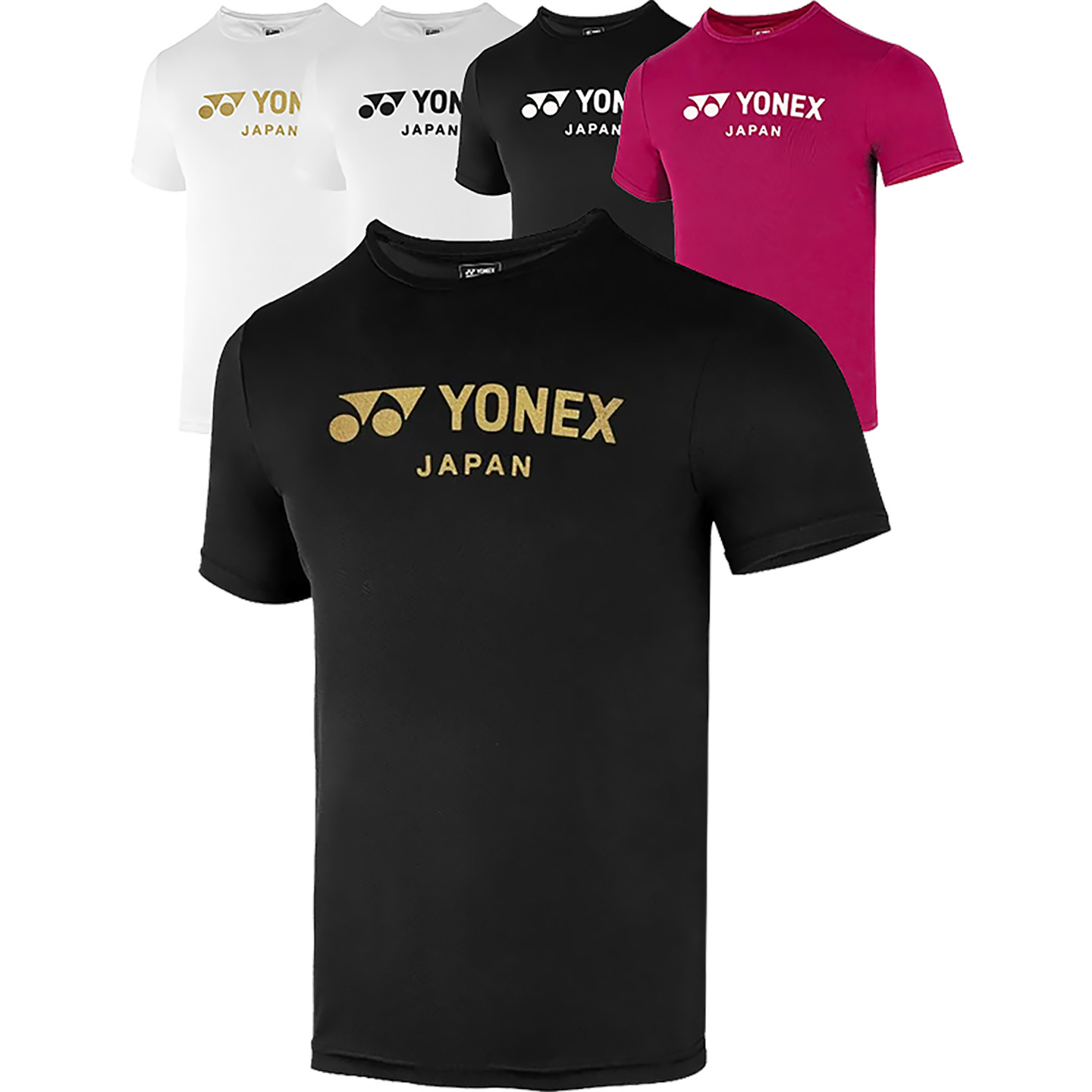 YONEX尤尼克斯羽毛球服运动服比赛服男女短袖上衣网球T恤圆领速干