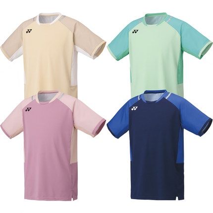 YONEX尤尼克斯yy网球服羽毛球服男大赛服运动上衣T恤VC速干10633
