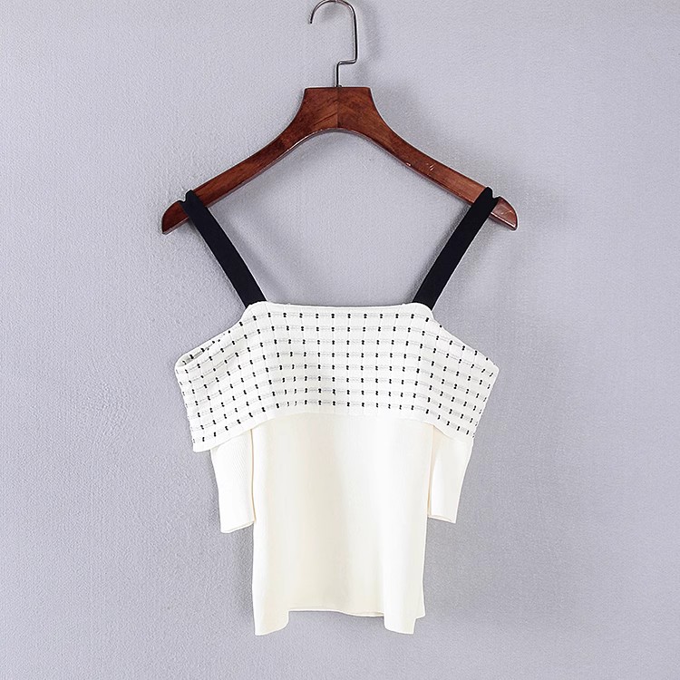 莉系列修身百搭针织上衣