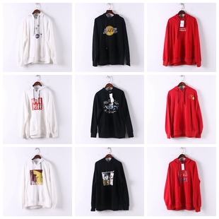 专柜库存折扣多款 新品 式 男女款 连帽卫衣D572 单件系列 薄款 春秋款