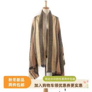 围巾Y5095 男士 MJ系列 秋冬品牌专柜库存折扣多功能保暖百搭时尚