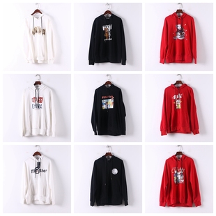 春秋款 学院风男女同款 新品 式 卫衣D573 专柜库存折扣多款 单件系列