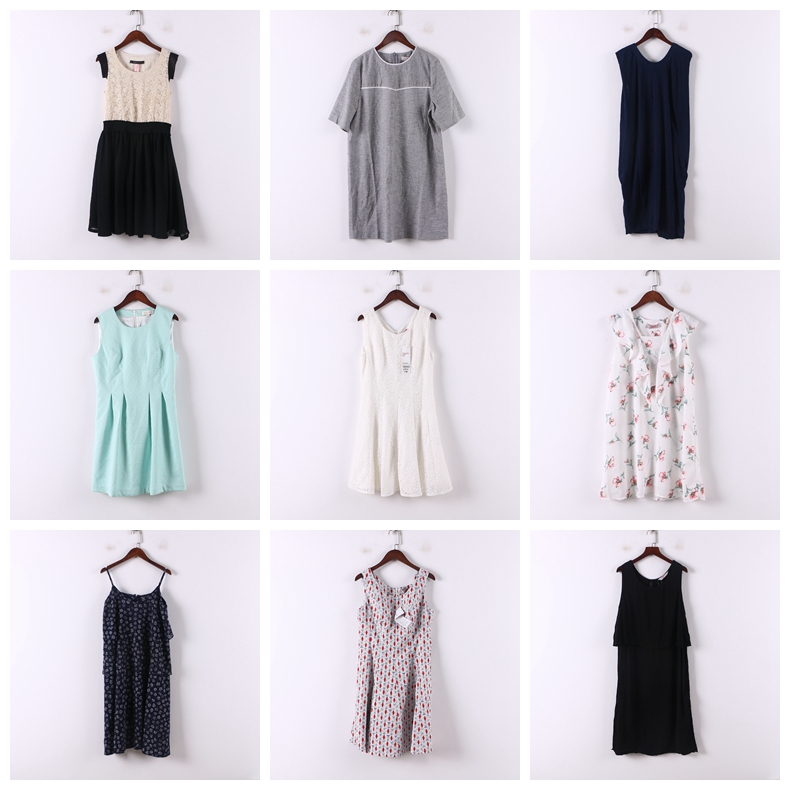 单件系列 春夏新款女装库存折扣多款式甜美温柔风女式连衣裙D829