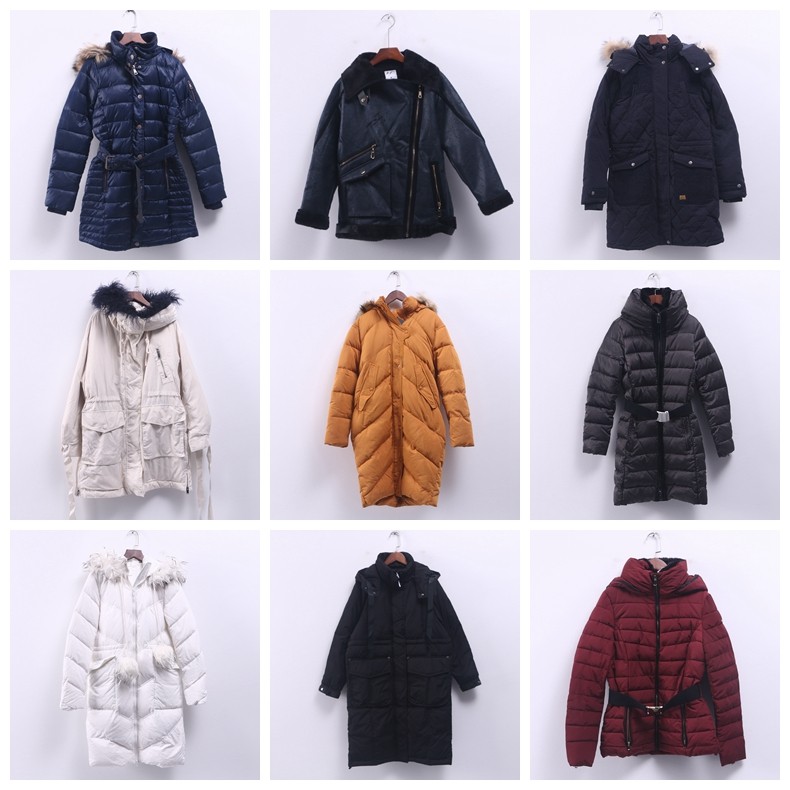 单件系列秋冬库存多款保暖羽绒服
