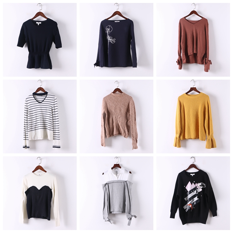 单件系列套头百搭针织上衣