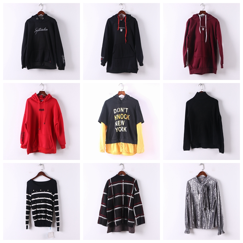 单件系列新款库存折扣潮牌上衣