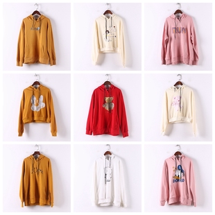 春秋款 街头潮流男女款 新品 式 卫衣D606 专柜库存折扣多款 单件系列