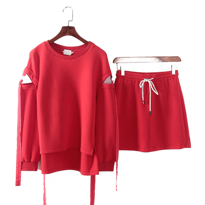 索系列秋天宽松休闲套装