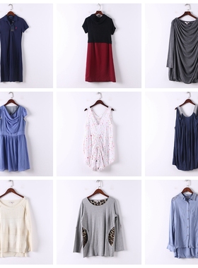 单件系列 新款春夏秋库存折扣多款式休闲复古女式上衣D665