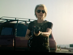 终结者黑暗命运阿诺德施瓦辛格莎拉康纳同款墨镜t800黑超太阳眼镜