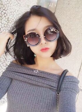 墨镜ins防晒太阳眼镜刘嘉玲同款