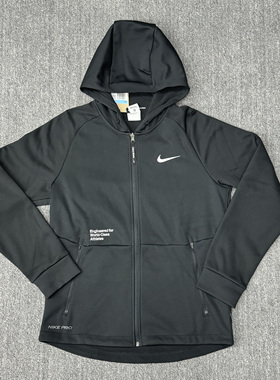 Nike耐克男子秋冬新款运动休闲连帽加绒保暖夹克外套FV8459-010