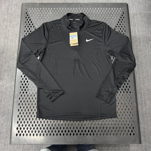 Nike/耐克 男子运动跑步训练速干透气半拉链反光长袖 FQ2495-010