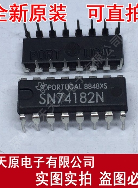 SN74182N	DIP16
原装正品100% 现货直拍 量大价优