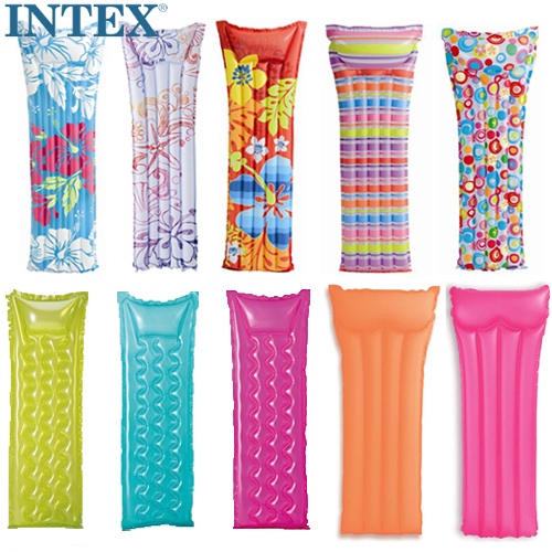 INTEX水上浮排充气垫海滩垫