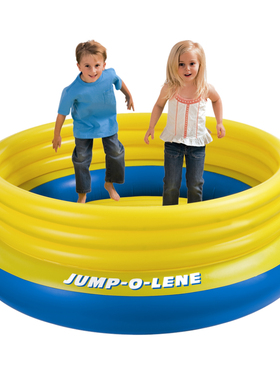 原装正品儿童充气玩具INTEX跳跳乐游乐场蹦蹦床海洋球池48267