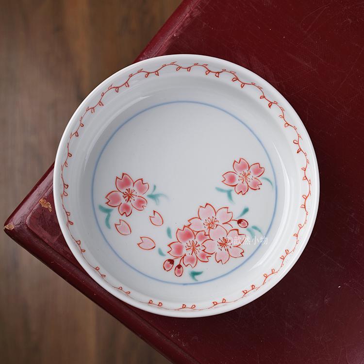 日本作家器手绘樱花小饭碗菜钵