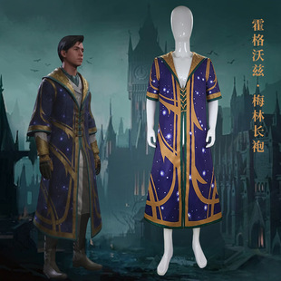 哈利波特游戏同款 霍格沃兹之遗四学院遗物长袍cos四学院专属外袍