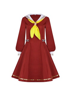莲之空cos服女学院学员制服冬校服长袖连衣裙水手服cosplay二次元