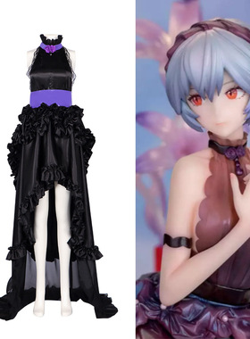 新世纪福音战士明日香花之语cos服绫波丽校服cosplay游戏动漫礼服
