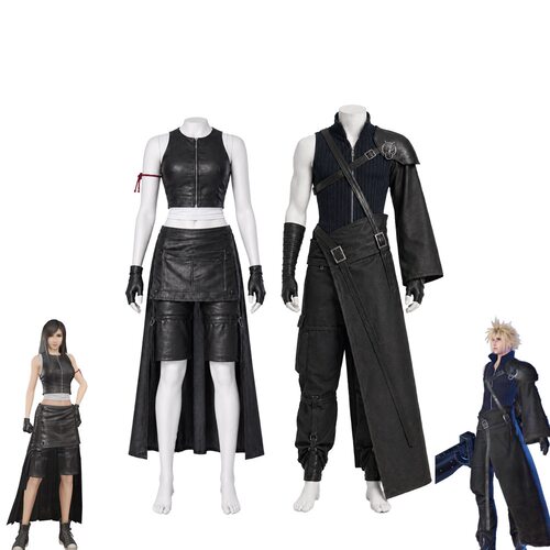 最终幻想7蒂法 克劳德cos服套装FF7圣子降临cosplay万圣节扮演服
