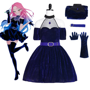 异形舞台cos服美智MIZi铁线莲万圣节连衣裙cosplay装现货