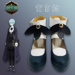 月亮计划废墟图书馆馆长安吉拉cos鞋cosplay漫展动漫鞋子来图可定