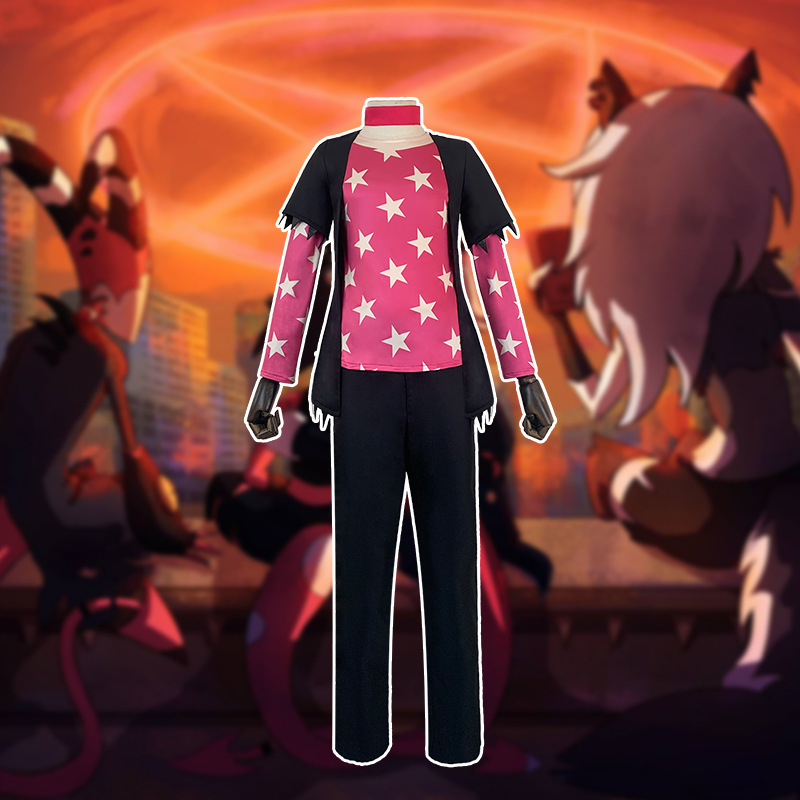 地狱客栈cos服 Loona极恶老大COS万圣节美剧cosplay动漫服装