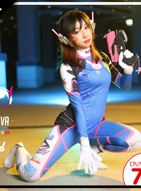 守望先锋2 黑百合 D.va cosplay服 莱卡演出服 Widowmaker 紧身衣