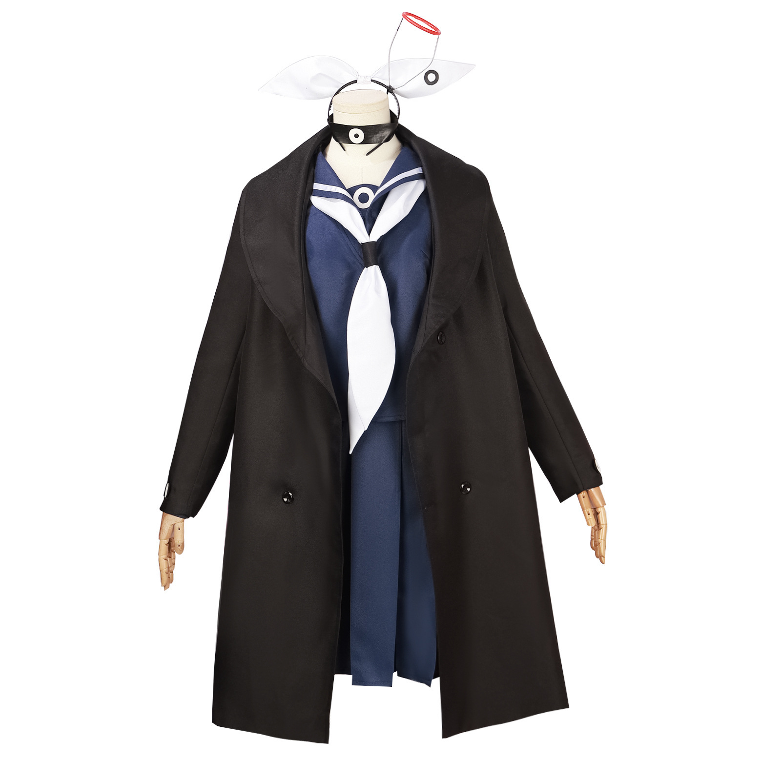 碧蓝档案cosplay服装 普拉娜裙装风衣服装游戏角色扮演cosplay服