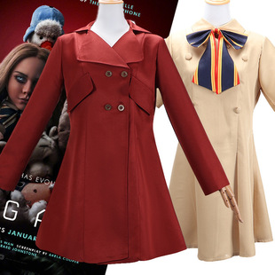 万圣狂欢节M3GAN/梅根cos服女主成人儿童外套连衣裙cosplay服现货