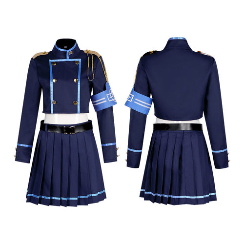 蔚蓝档案cos服 碧蓝档案铁道双子学院服游戏服coplay万圣节表演服
