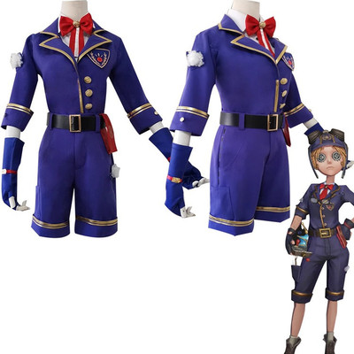 第五人格cos服机械师cosplay象牙塔系列蓝皮游戏套装二次元扮演服