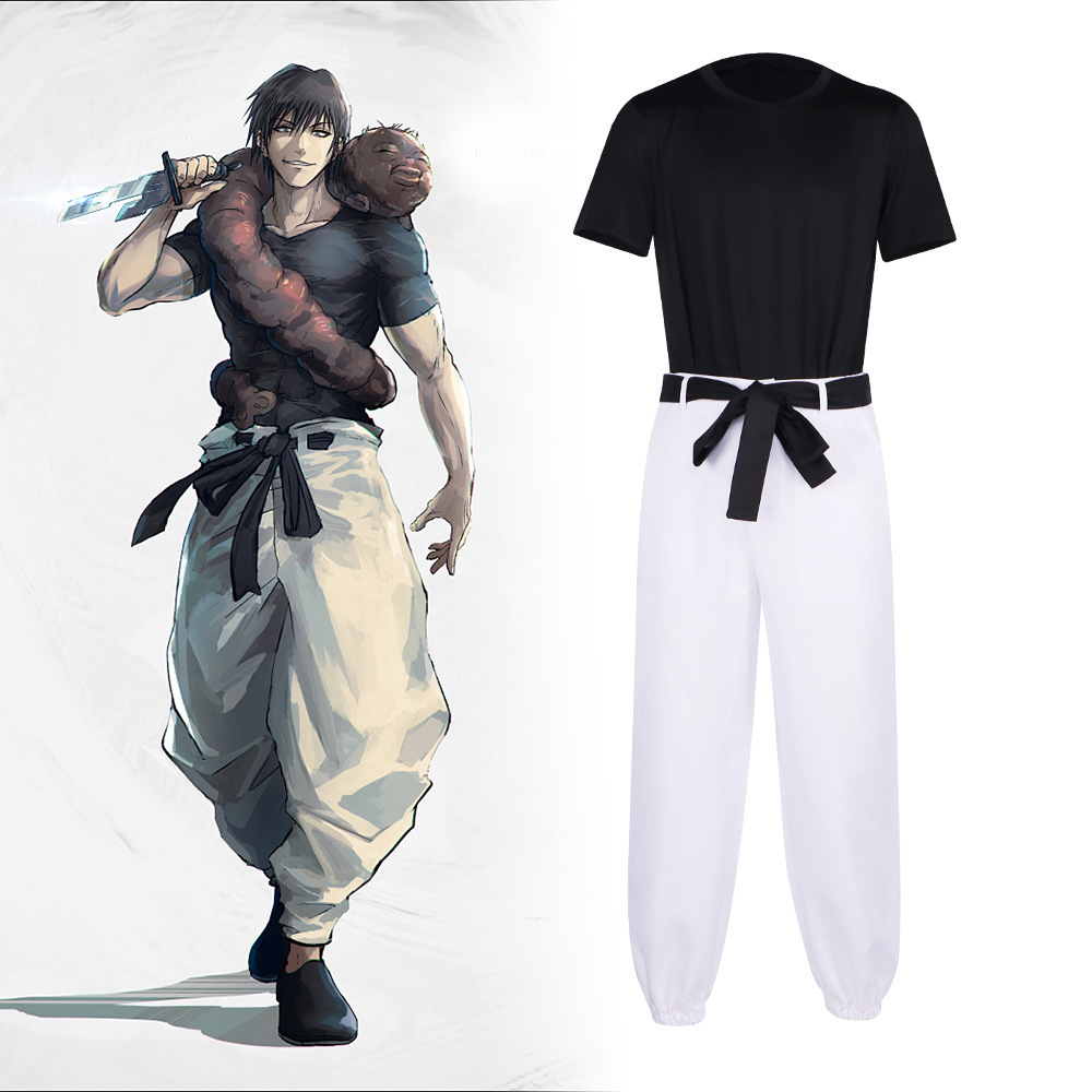 咒术回战伏黑甚尔cos服禅院真依夏油杰制服伏黑甚尔cosplay表演服