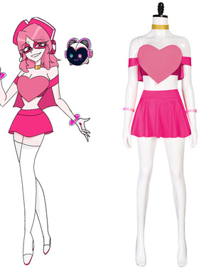 反派本身Miss Heed cos服 万圣节赫德小姐cosplay全套 圣诞节套装