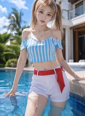 跨境海贼王娜美cosplay服漫展万圣节派对服二次元cos角色扮演服装