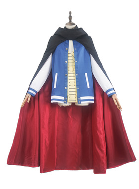 超自然武装当哒当cos服绫濑桃绫濑星子蓝色卫衣cosplay服