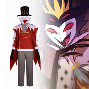 地狱客栈cos服极恶老大地狱客栈亲王 Stolas cosplay万圣节表演服