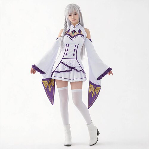 艾米莉亚cos服从零开始的异世界生活艾米丽娅服二次元cosplay服装