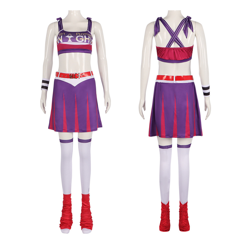 电锯糖心cos服 Lollipop Chainsaw Juliet 朱丽叶游戏服装cosplay