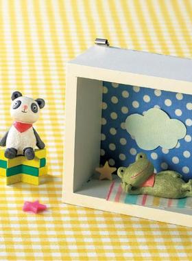 zakka田园风树脂超萌桌面装饰