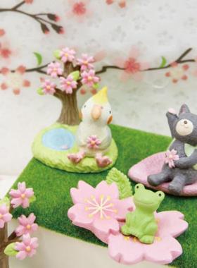 zakka日本进口樱花拍照道具摆件