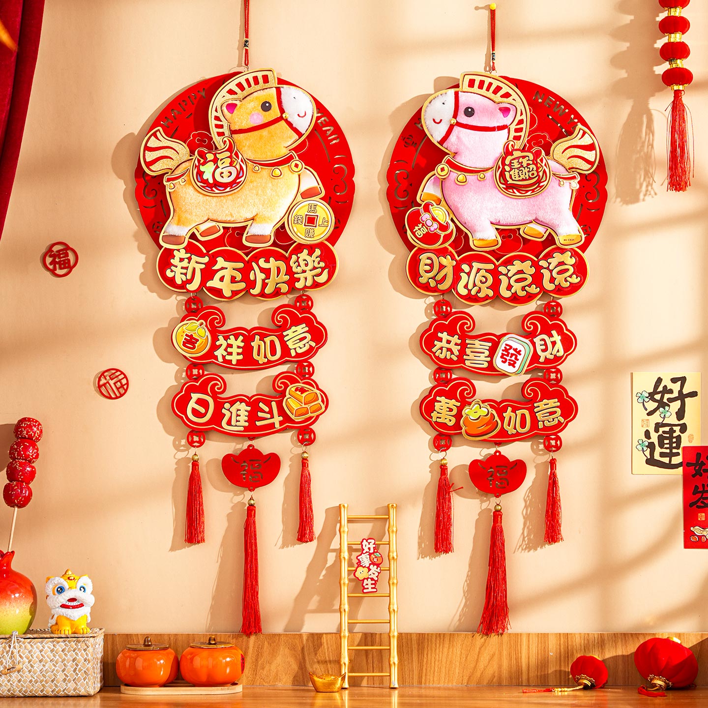 新年挂饰2026马年吊饰